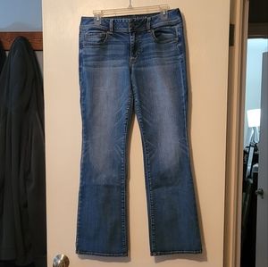 American Eagle, mid-rise, Kick Boot jeans, Size 12 Regular
